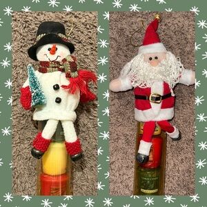 YANKEE CANDLE Vintage Stuffed Ornament + Votives Holiday Scents Christmas Bundle